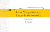 Local Computations in  Large-Scale Networks