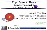 Top Quark Mass Measurements at CDF Run II