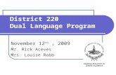 District 220 Dual Language Program