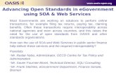 Advancing Open Standards in eGovernment using SOA & Web Services