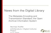 News from the Digital Library