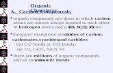 A.  Carbon Compounds