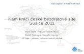 Kam kráčí české bezdrátové sítě Sušice 2011