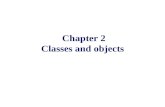 Chapter 2 Classes and objects