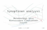 Synoptinen analyysi