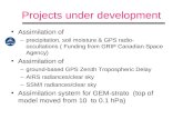 Projects under development