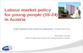 Labour  market policy for young people  (15-24) in Austria