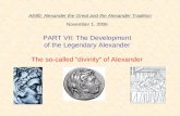 AE80: Alexander the Great and the Alexander Tradition