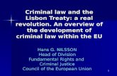 Hans G. NILSSON Head of Division Fundamental Rights and  Criminal Justice