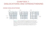 CHAPTER 7:   DISLOCATIONS AND STRENGTHENING