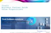 Tivoli Business Partner Guide Value Propositions
