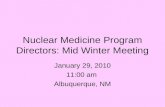 Nuclear Medicine Program Directors: Mid Winter Meeting
