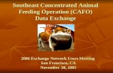 Southeast Concentrated Animal Feeding Operation (CAFO) Data Exchange