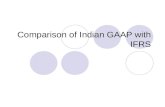 Comparison of Indian GAAP with IFRS