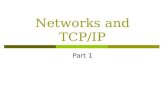 Networks and TCP/IP