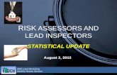 RISK  ASSESSORS AND LEAD INSPECTORS