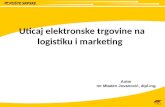 Uticaj elektronske trgovine na logistiku i marketing