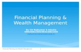 Financial Planning & Wealth Management