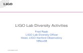 LIGO Lab Diversity Activities