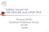 Safety Issues for HIE-ISOLDE and nTOF-Ph2