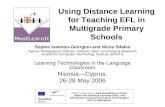 Using Distance Learning for Teaching EFL in Multigrade Primary Schools