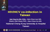 HIV/HCV co-infection in Taiwan