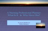 A Nursing Professional Planner: What Is It   &  Why Have One?