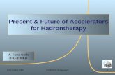 Present  &  Future  of  Accelerators for Hadrontherapy