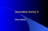 Normálne formy II