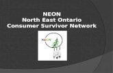 NEON  North East Ontario  Consumer Survivor Network