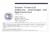 Taiwan Financial Industry- Challenges and Opportunities