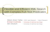 Flexible and Efficient XML Search with Complex Full-Text Predicates