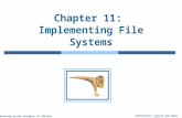 Chapter 11:  Implementing File Systems
