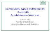 Community based indicators in Australia  – Establishment and use