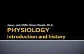 PHYSIOLOGY introduction and history