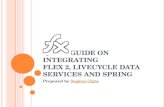 Quick Guide On Integrating  Flex 2,  LiveCycle  Data Services and Spring