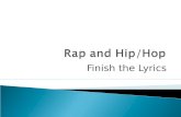 Rap and Hip/Hop