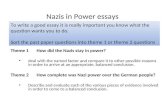 Nazis in Power essays