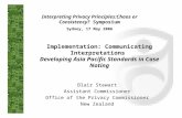 Implementation: Communicating Interpretations  Developing Asia Pacific Standards in Case Noting