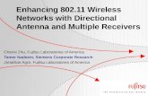 Enhancing 802.11 Wireless Networks with Directional Antenna and Multiple Receivers