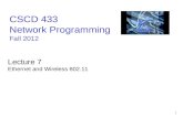 CSCD 433 Network Programming Fall 2012