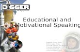 Educational and  Motivational Speaking
