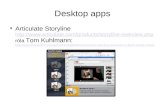 Desktop apps