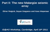 Part II: The new Malargüe seismic array