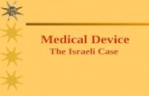 Medical Device The Israeli Case