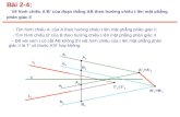 Bài 2-4:      V ẽ hình chiếu A’B’ của đoạn thẳng AB theo hướng chiếu t lên mặt phẳng phân giác II