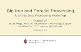 Big Iron and Parallel Processing