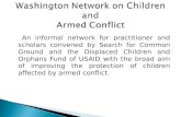 Washington Network on Children and  Armed Conflict
