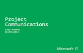 Project Communications