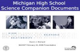 Michigan High School  Science Companion Documents